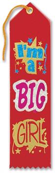 I'm A Big Girl Award Ribbon