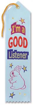 I'm A Good Listener Award Ribbon