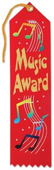 Music Award Ribbon