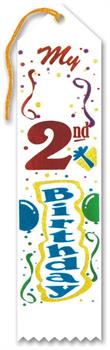 My "2nd" Birthday Award Ribbon