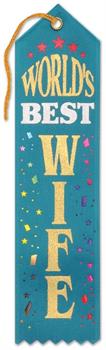 World's Best Wife Award Ribbon