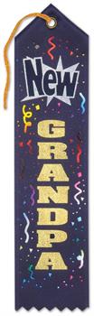 New Grandpa Award Ribbon