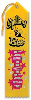 Spelling Bee Participant Award Ribbon