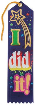 I Did It! Award Ribbon