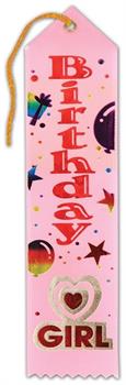 Birthday Girl Award Ribbon