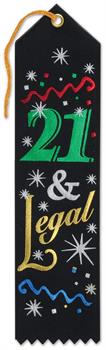21 & Legal Award Ribbon