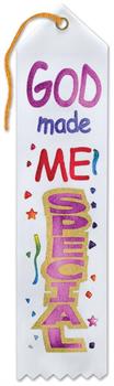 God Made Me Special Ribbon