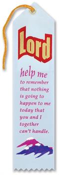 Lord Help Me To Remember Ribbon