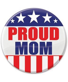 Proud Mom Button