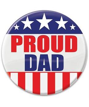 Proud Dad Button