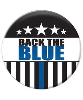 Back The Blue Button