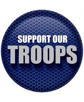 Support Our Troops Button