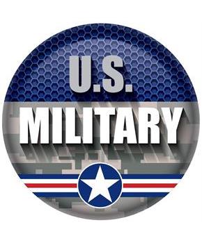 U S Military Button