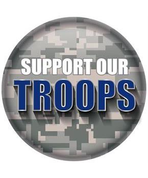 Support Our Troops Button