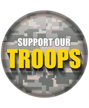 Support Our Troops Button