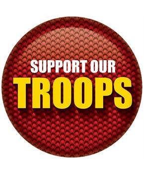 Support Our Troops Button