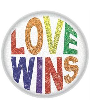 Love Wins Button