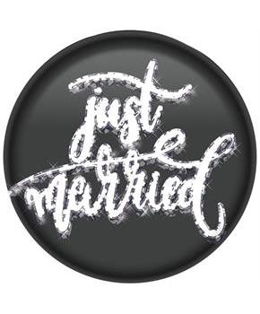 Just Married Button