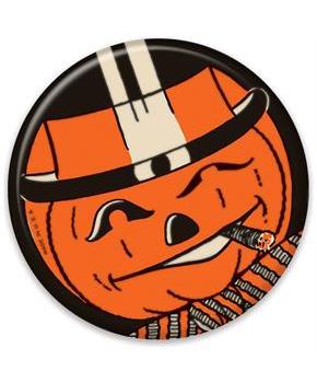 Vintage Halloween JOL Button