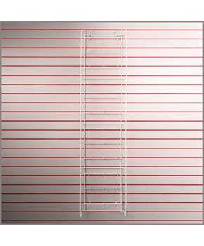 Empty 36-Prong Wall Rack