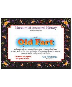 Old Fart Certificate