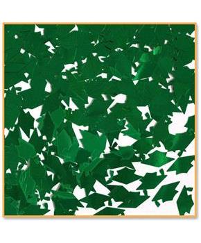 Green Grad Caps Confetti