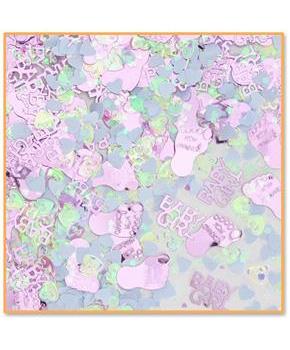 Baby Girl Confetti