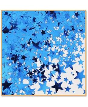 Blue Stars Confetti