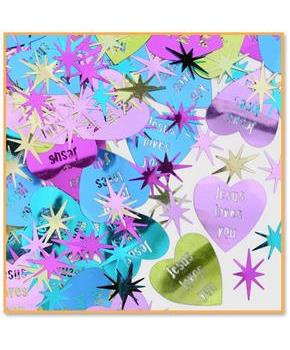 Jesus Loves You Confetti