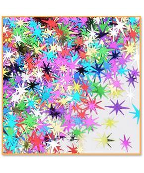 Multi-Color Starbursts Confetti