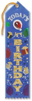 Today's My Birthday Jeweled Ribbon