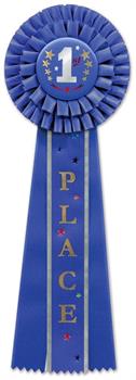 "1st" Place Deluxe Rosette