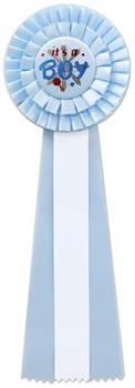 It's A Boy Deluxe Rosette