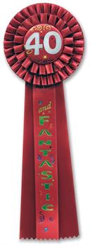 40 & Fantastic Deluxe Rosette