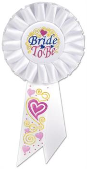 Bride To Be Rosette