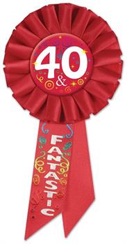 40 & Fantastic Rosette