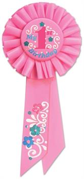 My "1st" Birthday Rosette