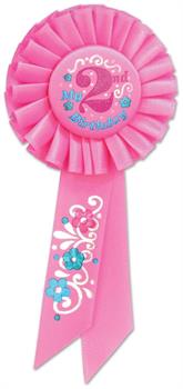 My "2nd" Birthday Rosette