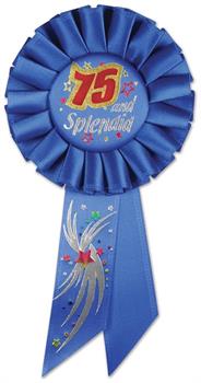 75 & Splendid Rosette