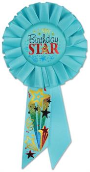 Birthday Star Rosette