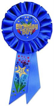 Birthday Boy Rosette