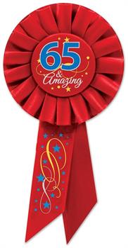 65 & Amazing Rosette