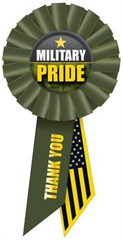 Military Pride Rosette