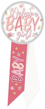 Welcome Baby Girl! Rosette