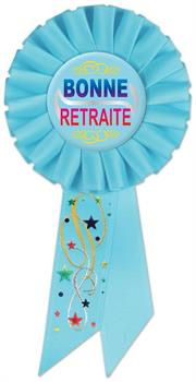 Bonne Retraite (Happy Retirement)Rosette