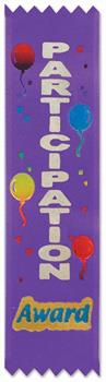Participation Award Value Pack Ribbons