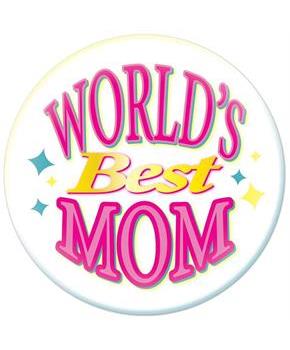 World's Best Mom Button