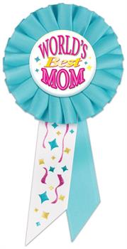 World's Best Mom Rosette