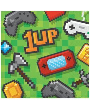 Gaming Party Beverage Napkin Kit (48), Each