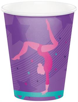 Gymnastics Party 9 oz Cup Kit (24), Each